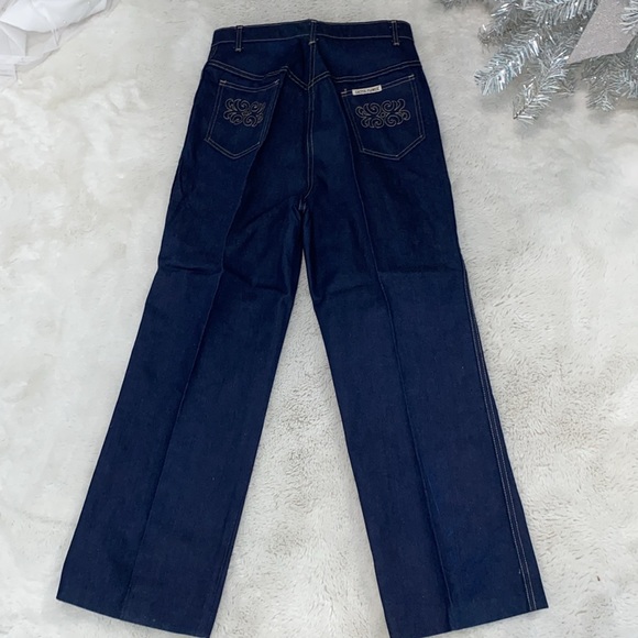 Cactus Flower blue jeans - Picture 6 of 12